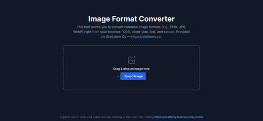 Image Format Converter & Image Compressor – Fast, Secure, and Easy-to-Use