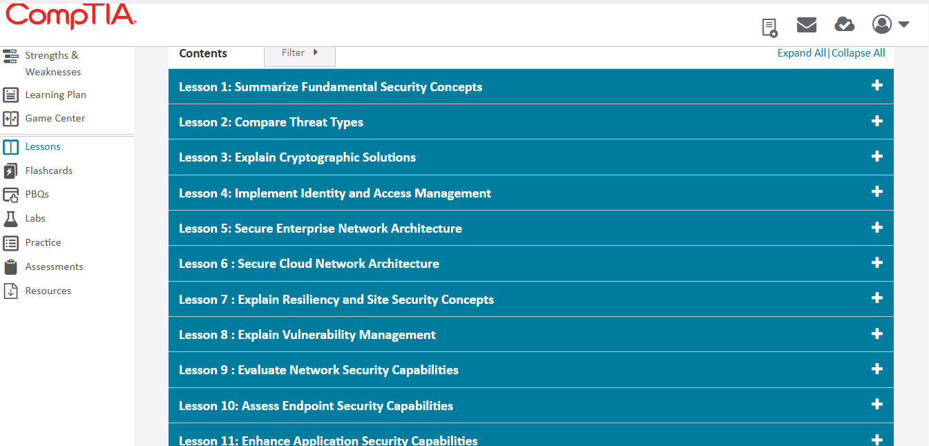 Best Price CompTIA Integrated CertMaster Learn + Labs for Security+ (SY0-701) – 3-Month Access